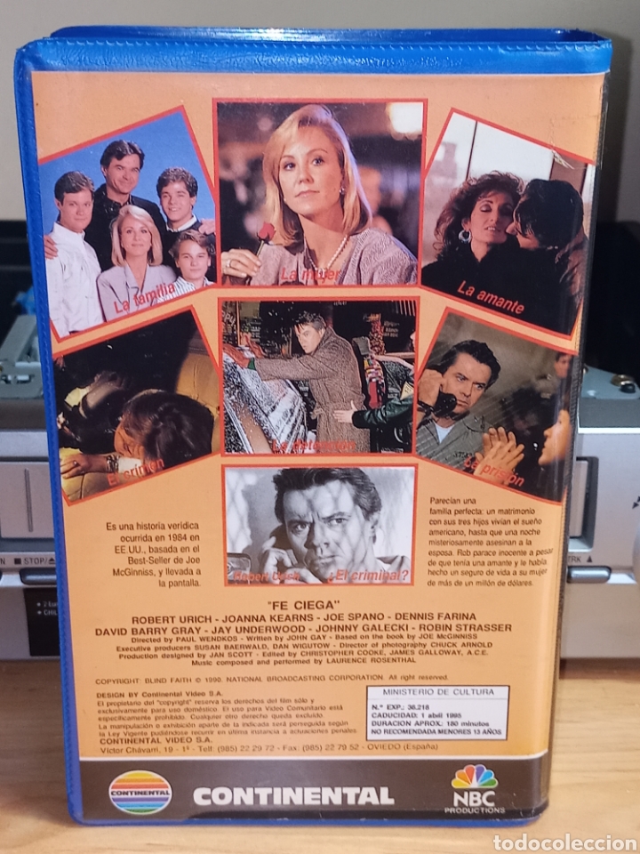 Cine: Fe Ciega Vhs - Foto 2