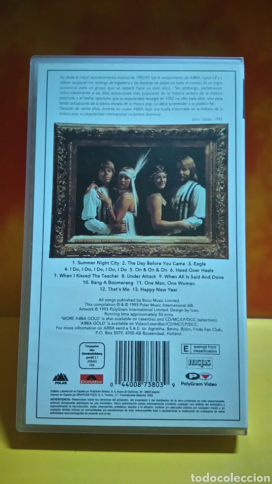 Cine: ABBA, MORE GOLD - VHS - Foto 2