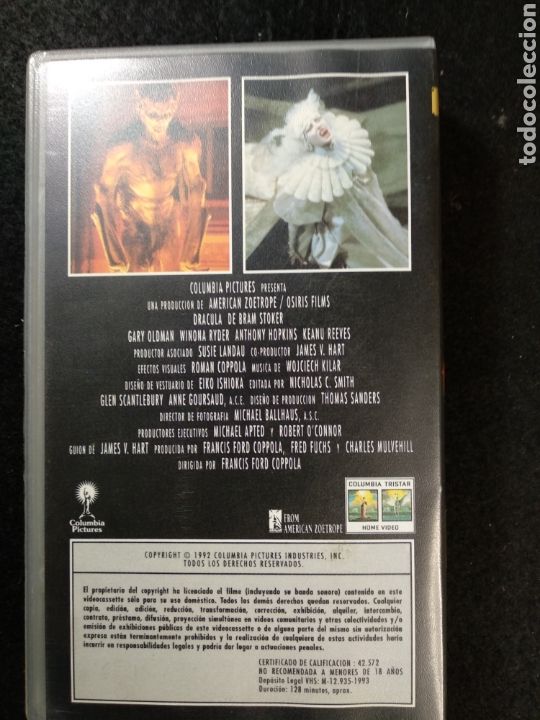 Cine: Dr&aacute;cula vhs - Foto 2