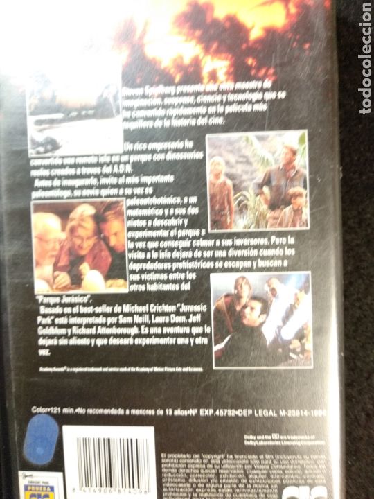 Cine: Parque Jur&aacute;sico VHS - Foto 2
