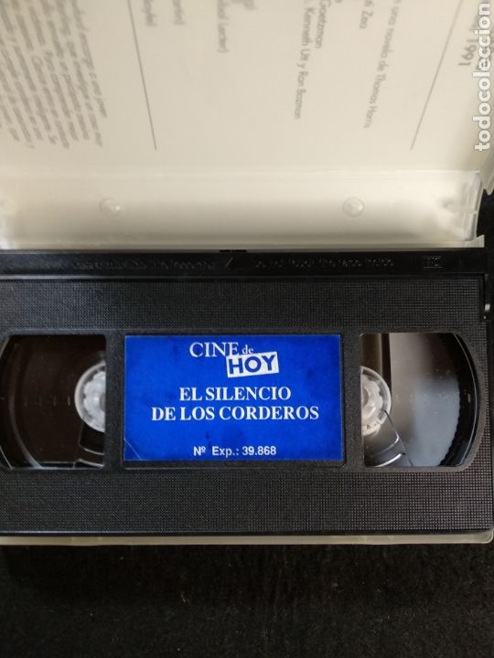 Cine: El silencio de los corderos VHS - Foto 2