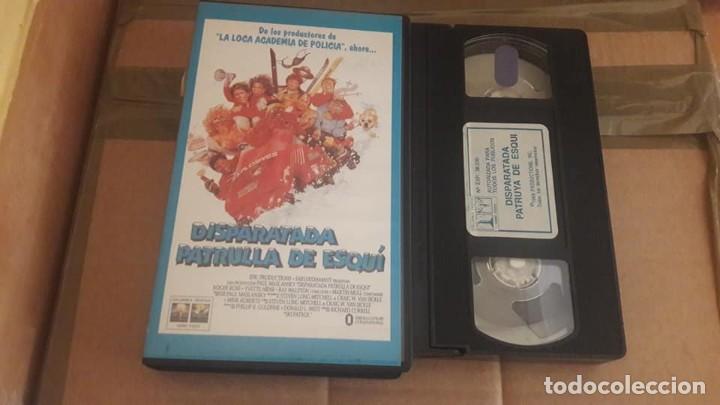 Cine: Disparatada Patrulla de Esqui VHS Comedia Descatalogada