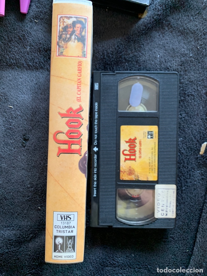 Cine: Hook El capit&aacute;n Garfio vhs Robin Williams - Foto 2
