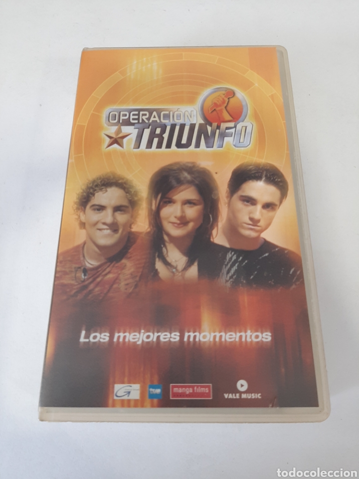 Kino: VHS95 Operaci&oacute;n Triunfo los mejores momentos - VHS DE SEGUNDAMANO