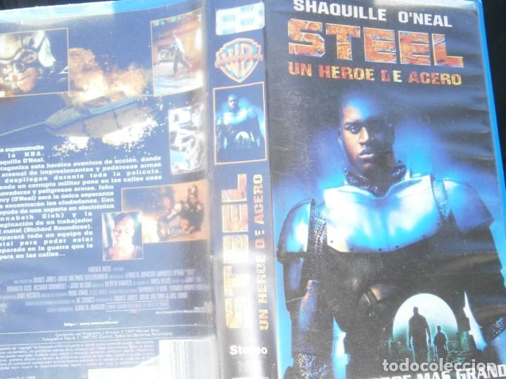 Cinema: PELICULA VHS, STEEL UN HERUE DE ACERO