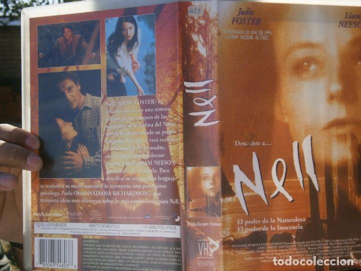 Cine: PELICULA VHS, NELL - Foto 1