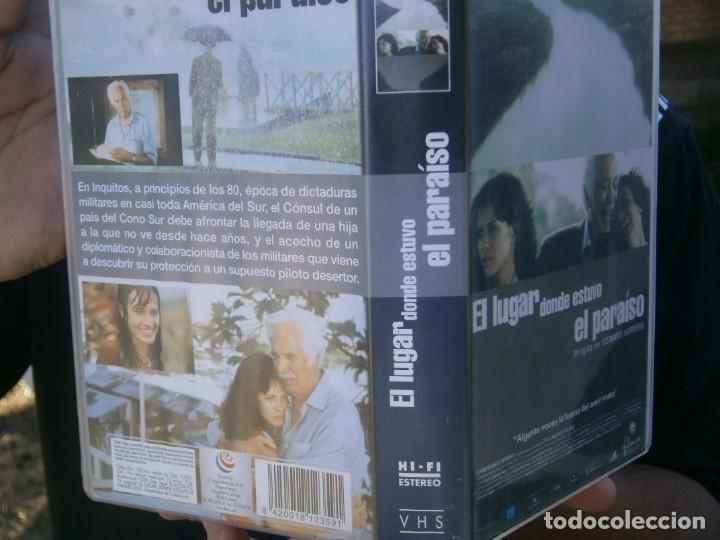 Cinema: PELICULA VHS, EL LUGAR DONDE ESTUVO EL PARAISO