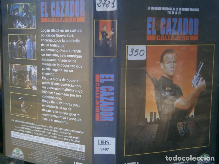 Cinema: PELICULA VHS, EL CAZADOR CALLEJERO