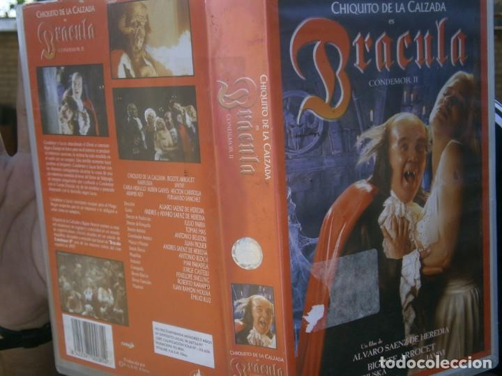 Cine: PELICULA VHS, CHIQUITO DE LA CALZADA ES DRACULA, CONDEMOR 2