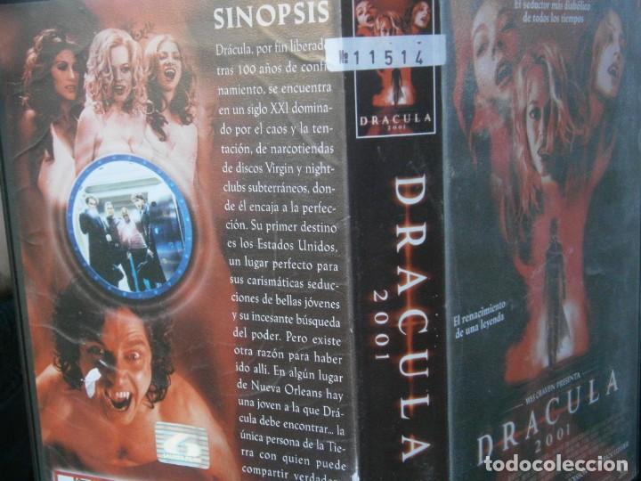 PELICULA VHS, DRACULA 2001