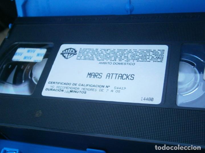 Cine: PELICULA VHS, MARS ATTACKS - Foto 2