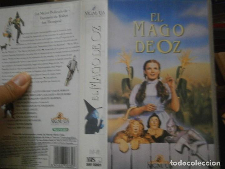 Cine: PELICULA VHS, EL MAGO DE OZ - Foto 1