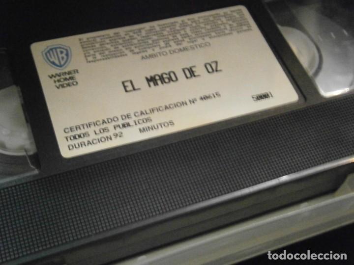 Cine: PELICULA VHS, EL MAGO DE OZ - Foto 2