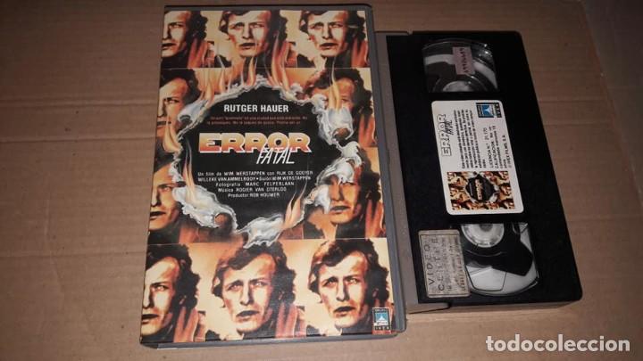 Cine: Error Fatal VHS Rutger Hauer - Foto 1