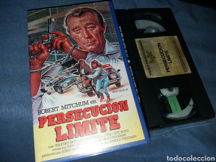 Cine: PERSECUCION LIMITE - vhs- ROBERT MITCHUM - Foto 1