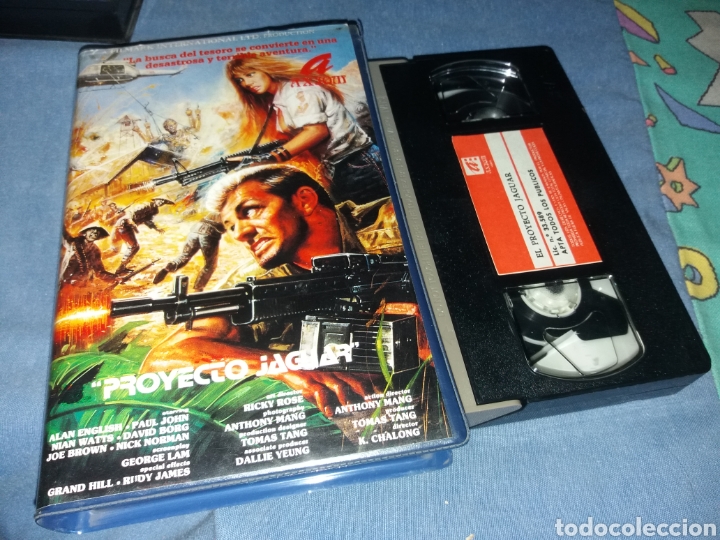 Cine: Proyecto jaguar- vhs- tomas tang- belica con canibales serie b- Filipina (2)