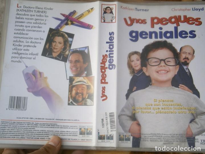 Cine: PELICULA VHS, UNOS PEQUES GENIALES