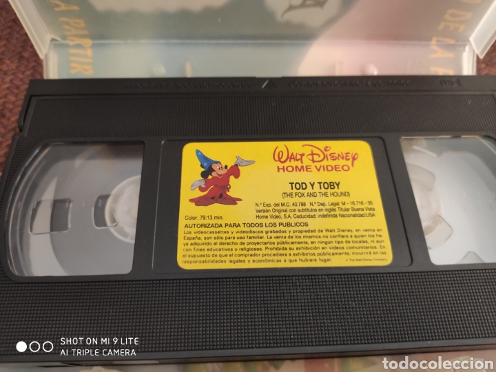 Cine: Tod y toby VHS - Foto 2