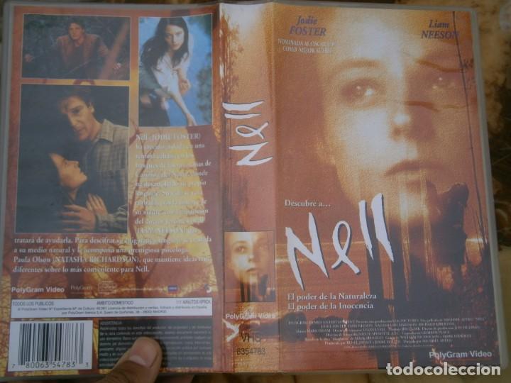 Cine: PELICULA VHS, NELL - Foto 1