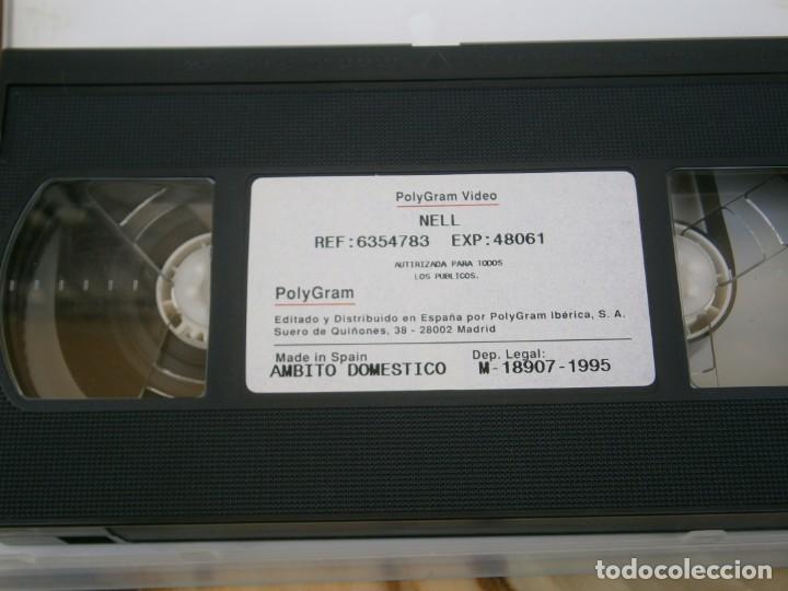 Cine: PELICULA VHS, NELL - Foto 2
