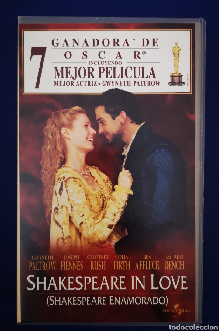 Cine: SHAKESPEARE IN LOVE - VHS