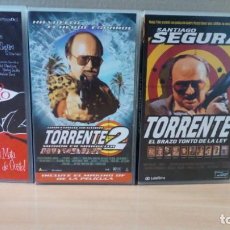Cine: LOTE 3 VIDEOS VHS DE SANTIAGO SEGURA. Lote 253002425