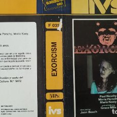 Cine: CARÁTULA VHS DE EXORCISM DE PAUL NASCHY - IVS