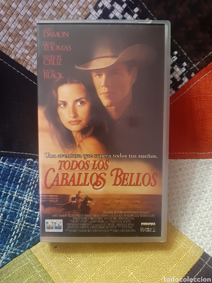 Cine: VHS Todos los caballos bellos