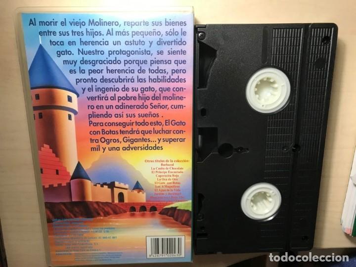 Cine: V&iacute;deo VHS - El Gato con Botas - Foto 3