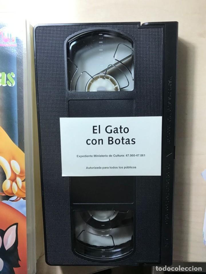Cine: V&iacute;deo VHS - El Gato con Botas - Foto 2