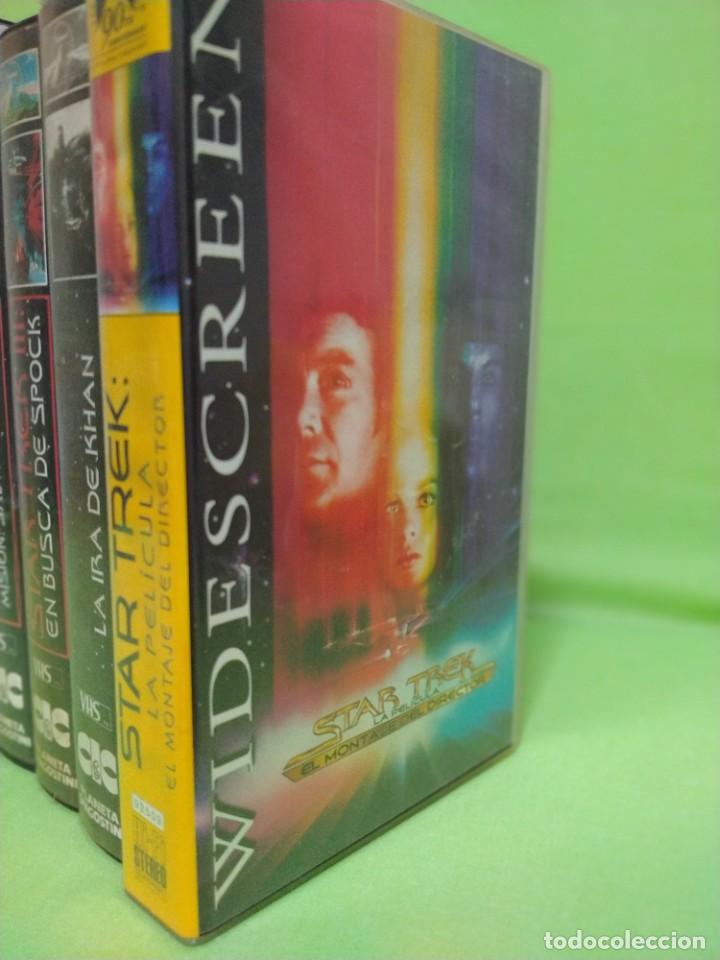 Cine: VHS - Star Trek I II III IV V VI Voyager Insurrecci&oacute;n - 9 cintas vhs
