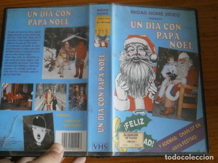 Cine: PELICULA VHS, UN DIA CON PAPA NOEL, UNICA EN TC