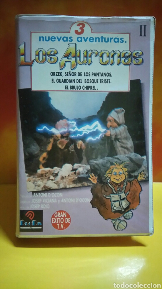 Cine: LOS AURONES - Volumen 2 - Orzek, Se&ntilde;or de los Pantanos - VHS