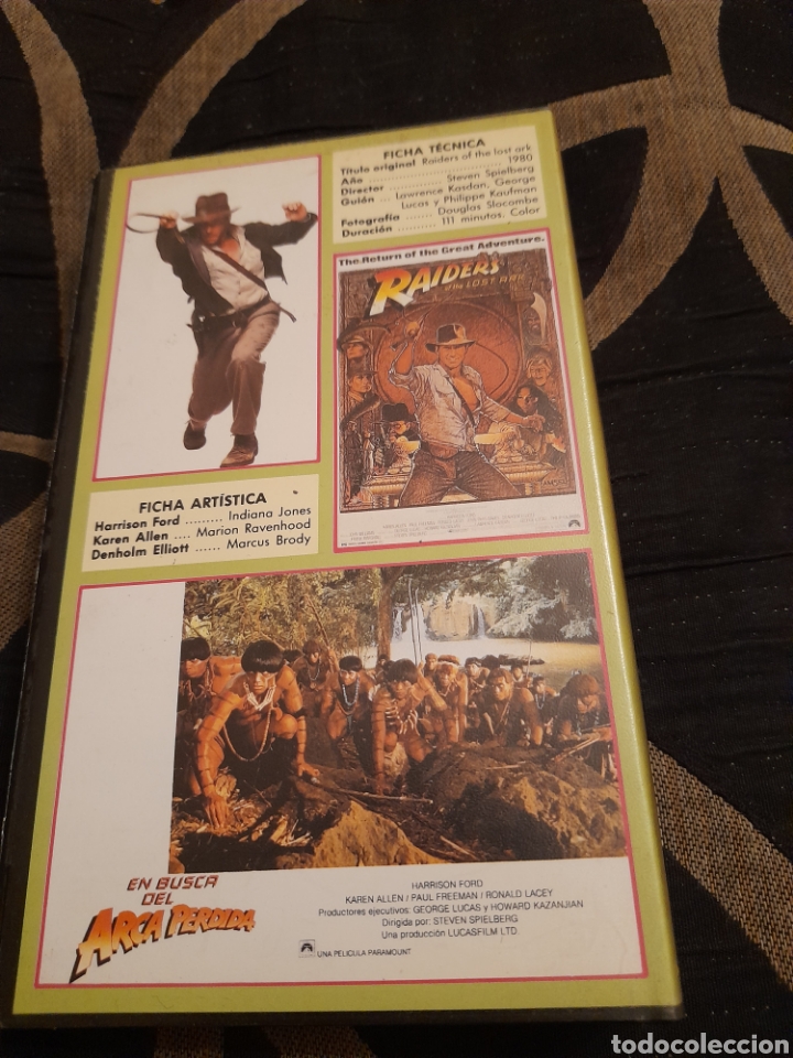Cine: VHS,En busca del arca perdida - Foto 2