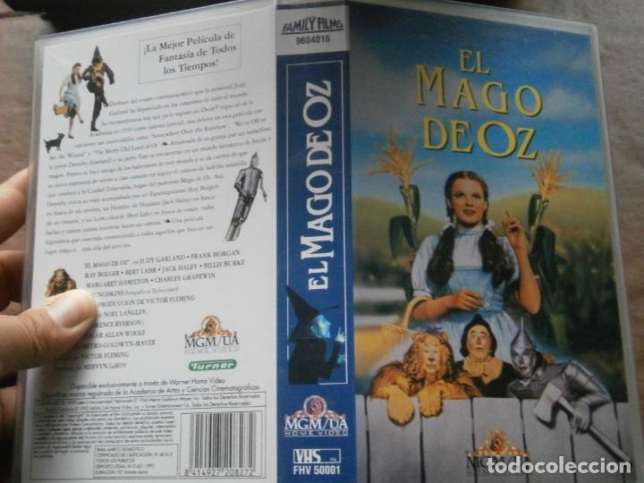 Cine: PELICULA VHS, EL MAGO DE OZ - Foto 1