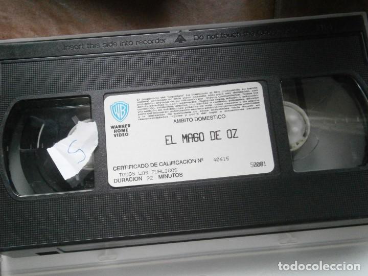 Cine: PELICULA VHS, EL MAGO DE OZ - Foto 2