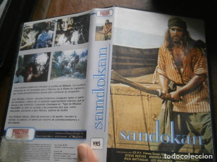 Cine: PELICULA VHS, SANDOKAN - Foto 1
