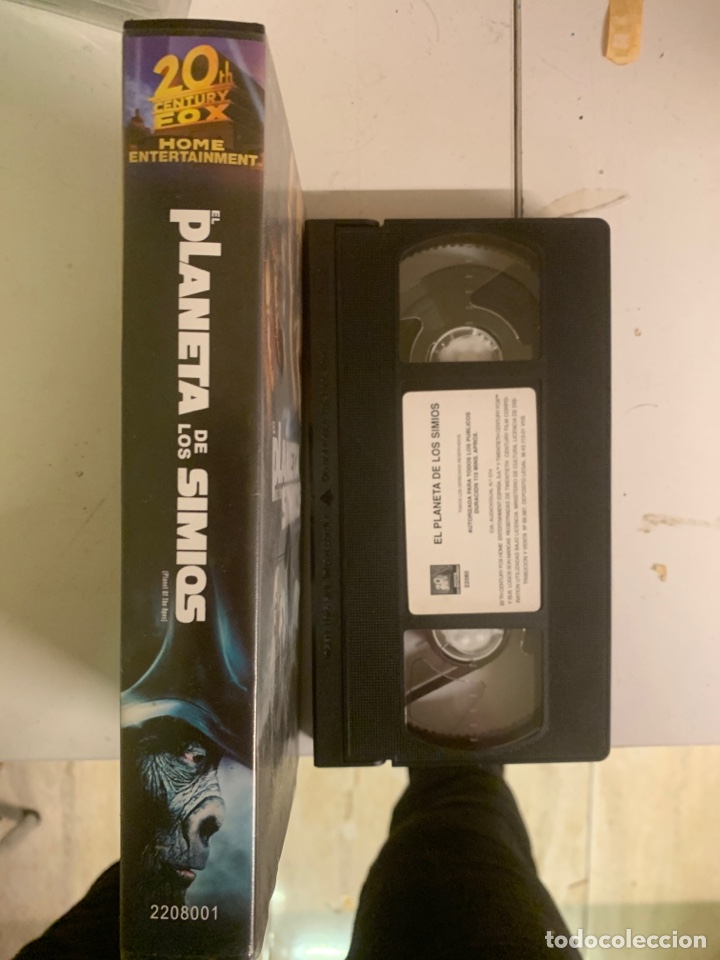 Cine: El planeta de los simios VHS - Foto 2