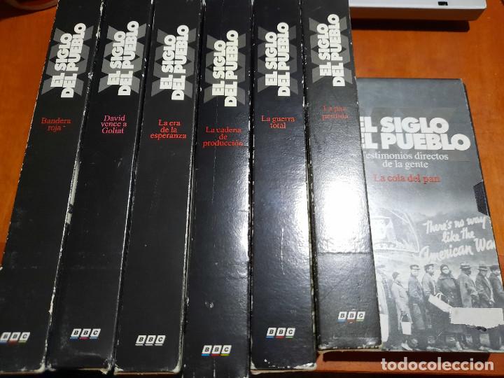 Kino: EL SIGLO DEL PUEBLO SIGLO XX. 6 VHS. EXCELENTE ESTADO. CONTADA POR SU GENTE.