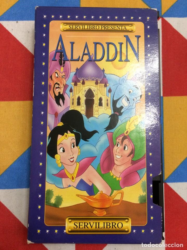 Cine: VHS. Aladdin. Servilibro. 2000. - Foto 1