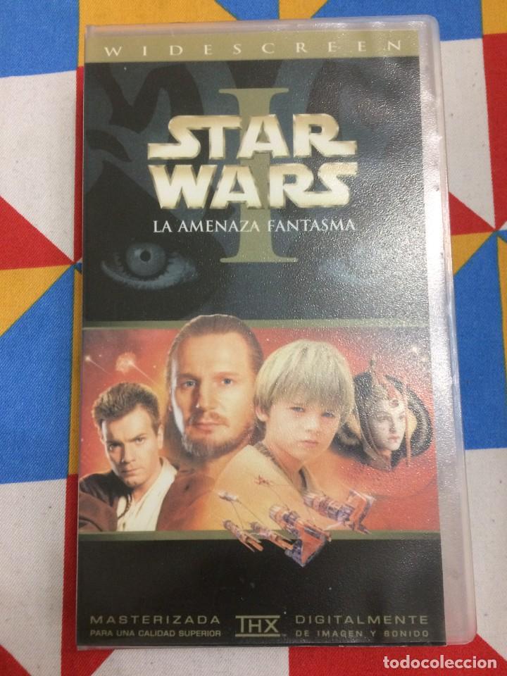Cine: VHS. Star Wars. I. La amenaza fantasma. 1999.