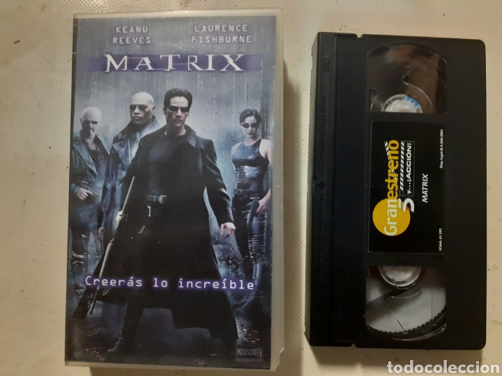 Cine: Matrix pel&iacute;cula en vhs - Foto 1