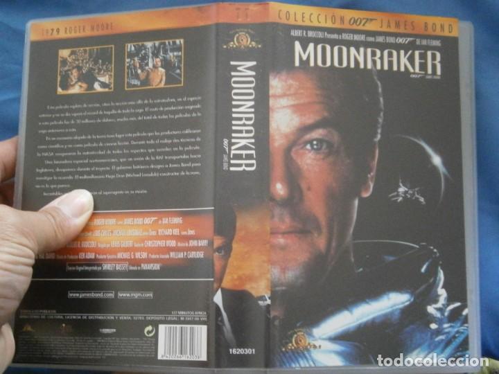 Cine: PELICULA VHS, MOONRAKER - Foto 1