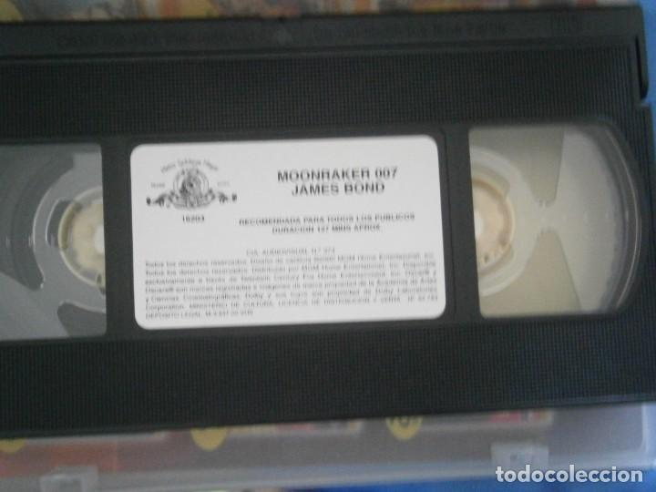 Cine: PELICULA VHS, MOONRAKER - Foto 2