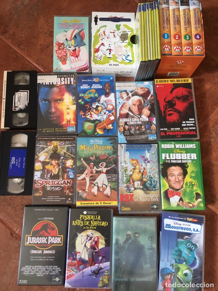 Cinema: Lote 27 pel&iacute;culas VHS originales las de la colecci&oacute;n El PAIS sin abrir