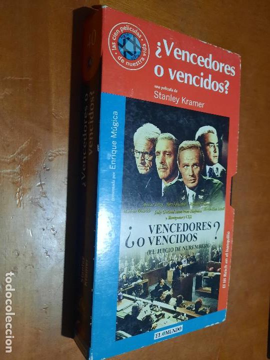 Cinema: &iquest;VENCEDORES O VENCIDOS?. S. KRAMER. VHS EN BUEN ESTADO. LAS CIEN PEL&Iacute;CULAS DE NUESTRA VIDA. EL MUNDO