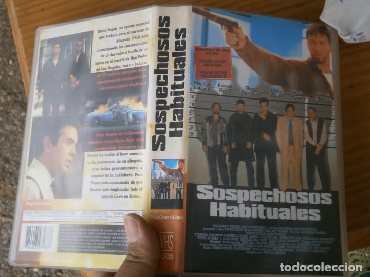 Cinema: SOSPECHOSOS HABITUALES, PELICULA VHS, (NO SE ADMITE DEVOLUCIONES)