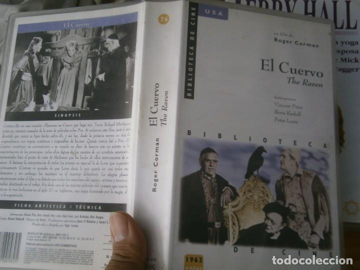 Cine: EL CUERVO, PELICULA VHS, (NO SE ADMITE DEVOLUCIONES)