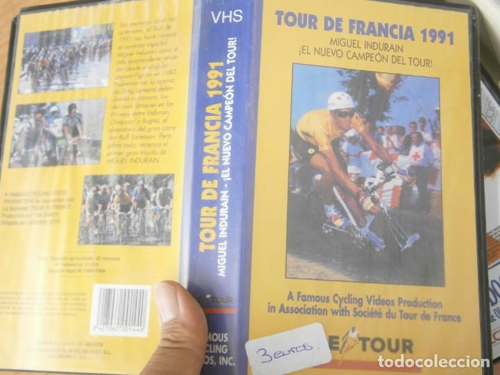 Cine: TOUR DE FRANCIA 1993, PELICULA VHS, (NO SE ADMITE DEVOLUCIONES)