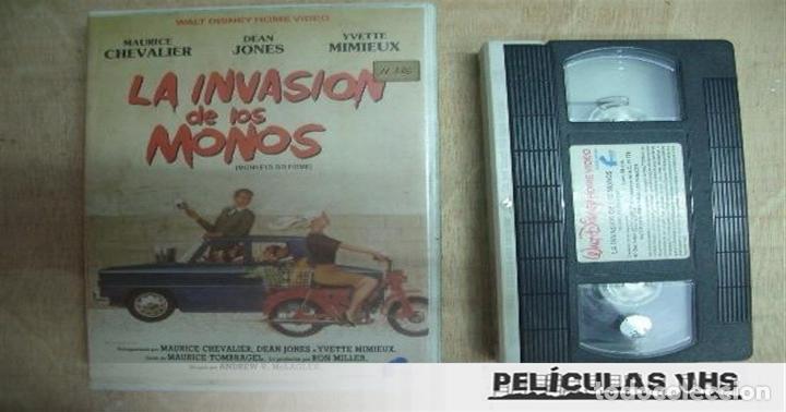 Cine: Pel&iacute;cula La Invasi&oacute;n De Los Monos en VHS